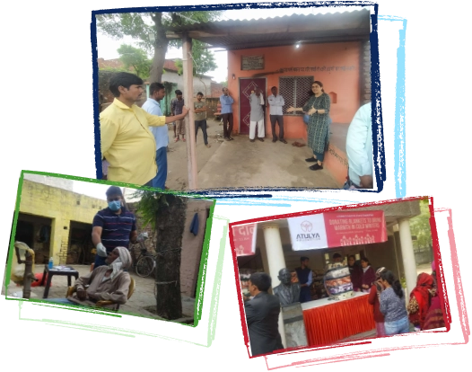 Image representing volunteer opportunities with Atulya Foundation, encouraging individuals to contribute to community development.