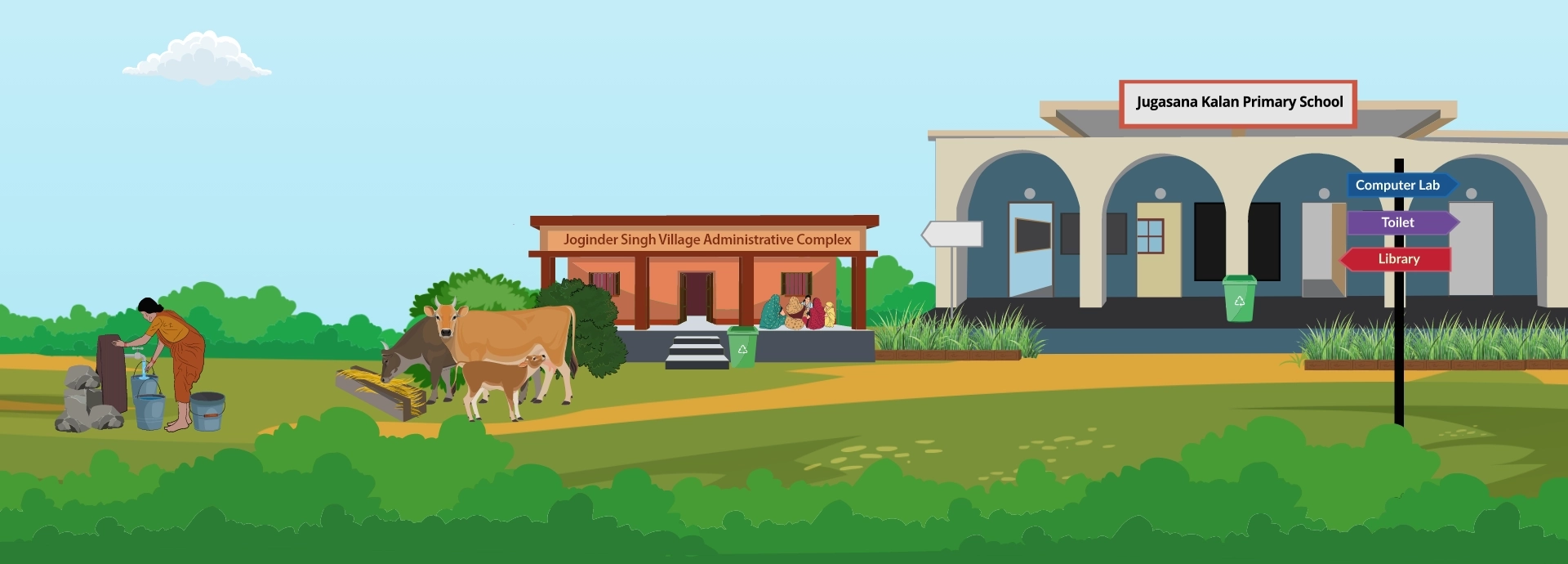 Visual depiction of Atulya Foundation’s impact, symbolizing hope, growth, and community transformation.