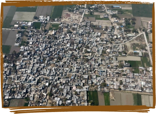 Depiction of a newly constructed all-weather road, providing smooth transportation in rural regions.