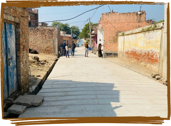 Completed all-weather road facilitating better access to markets, schools, and healthcare in rural areas.