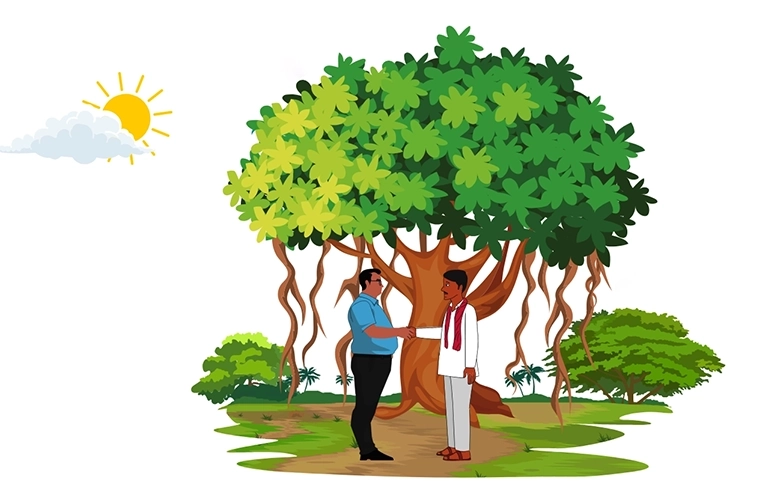 Tablet-optimized image representing Atulya Foundation’s contact section, encouraging community engagement and support.