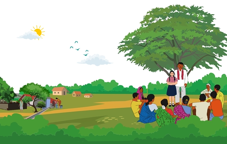 Tablet-optimized image showcasing Atulya Foundation’s commitment to sustainable growth and community empowerment.