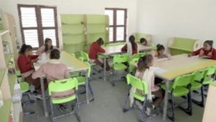 Visual representing collaboration with government bodies to support rural development projects.