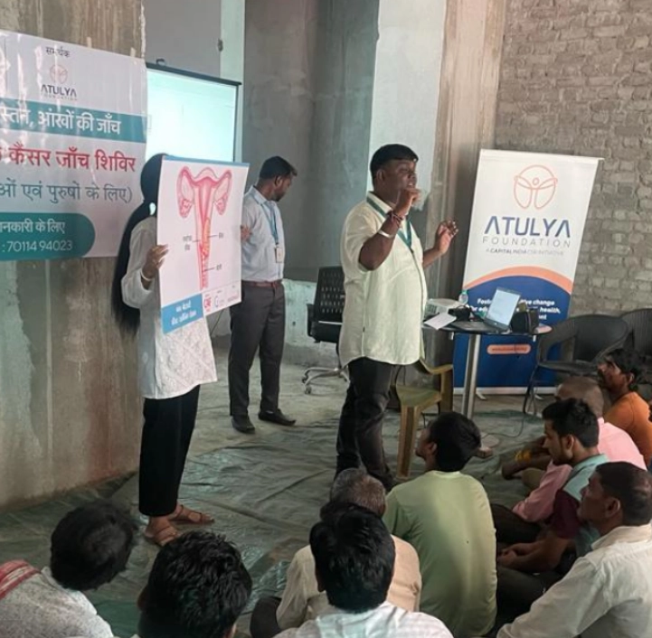  Image depicting healthcare support provided to over 15 individuals, showcasing community-focused medical assistance.